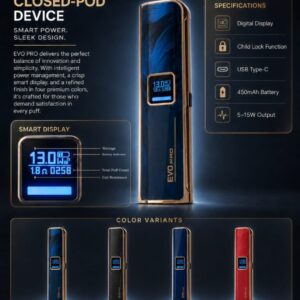 EVO PRO DEVICE COMPITABLE NX / SYOKPOD / SERAPOD
