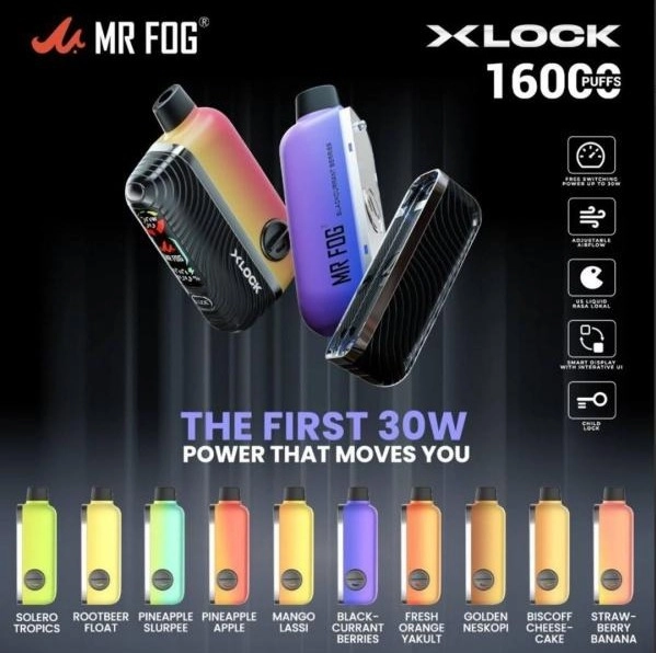 MR FOG XLOCK KIT 16K PUFF