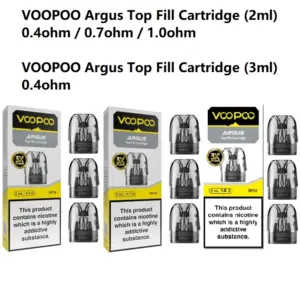 VOOPOO Argus Top Fill Cartridge (2ml) / (3ml)