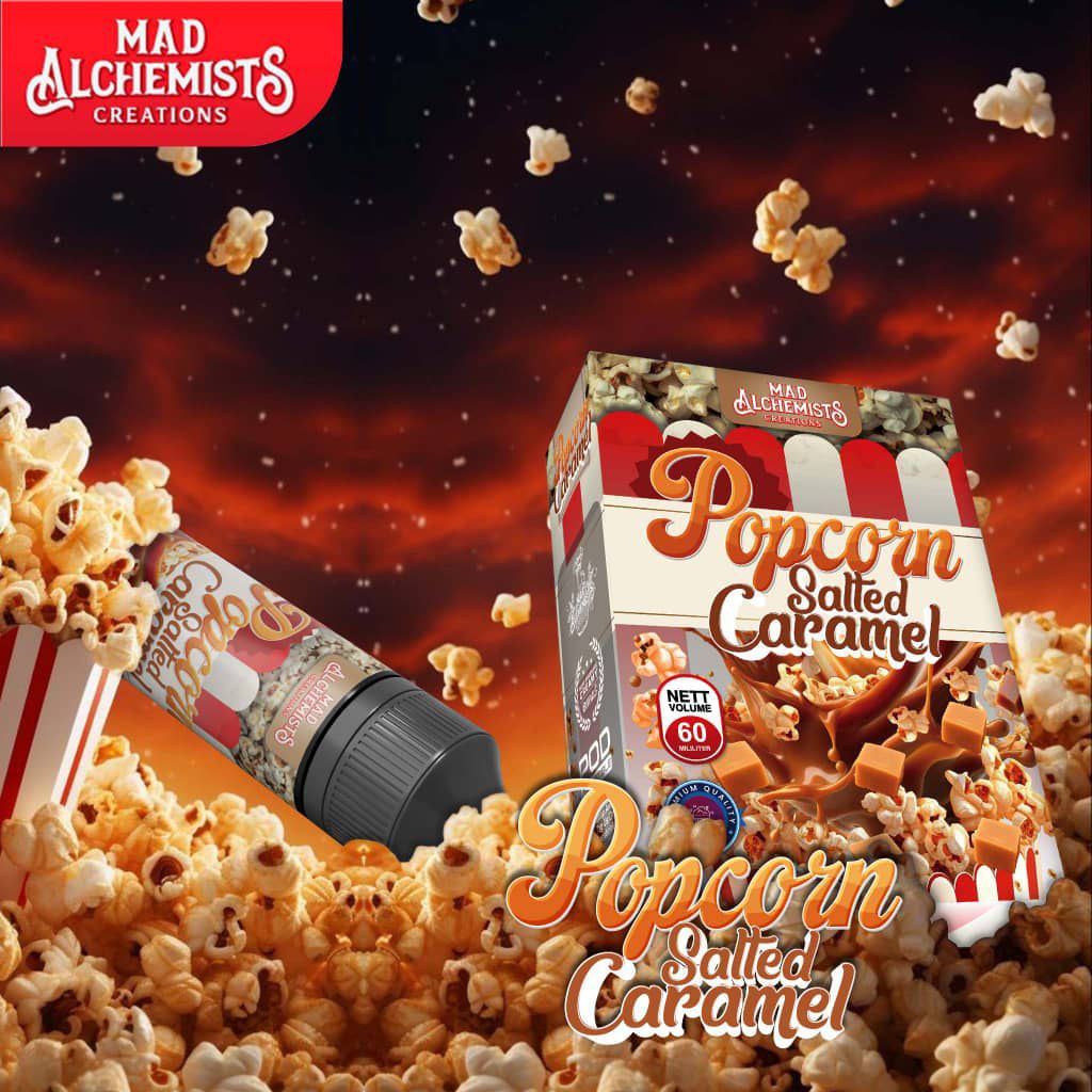 MAD ALCHEMIST POPCORN FREEBASE CREAMY SERIES 60ML
