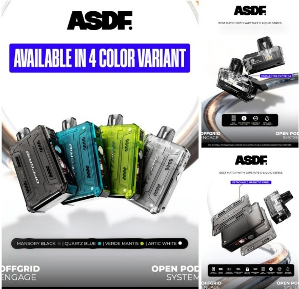 ASDF OFFGRID ENGAGE OPEN POD SYSTEM STARTER KIT - Image 2