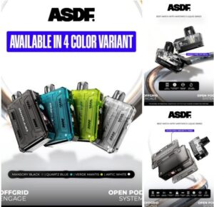 ASDF OFFGRID ENGAGE OPEN POD SYSTEM STARTER KIT