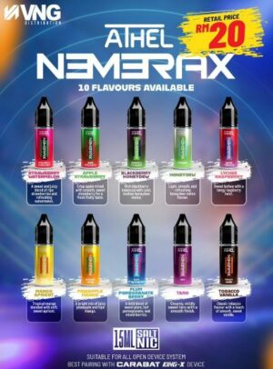 CARABAT ATHEL 15ML , SALTNIC FLAVOR