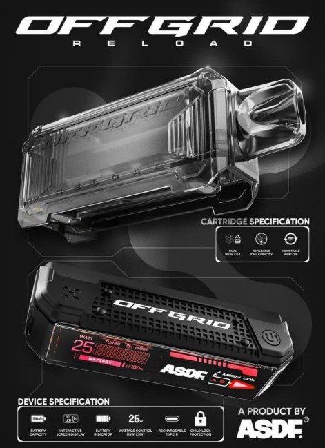 OFFGRID RELOAD DEVICE + CARTRIDGE SET Starter Kit - Image 2