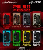 Aladdin Pro PE511 EXTRA 3K Puffs DSP Pod Fullset and Cartridge
