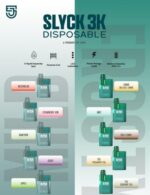SLYCK 3K 3000 PUFF DISPOSABLE POD