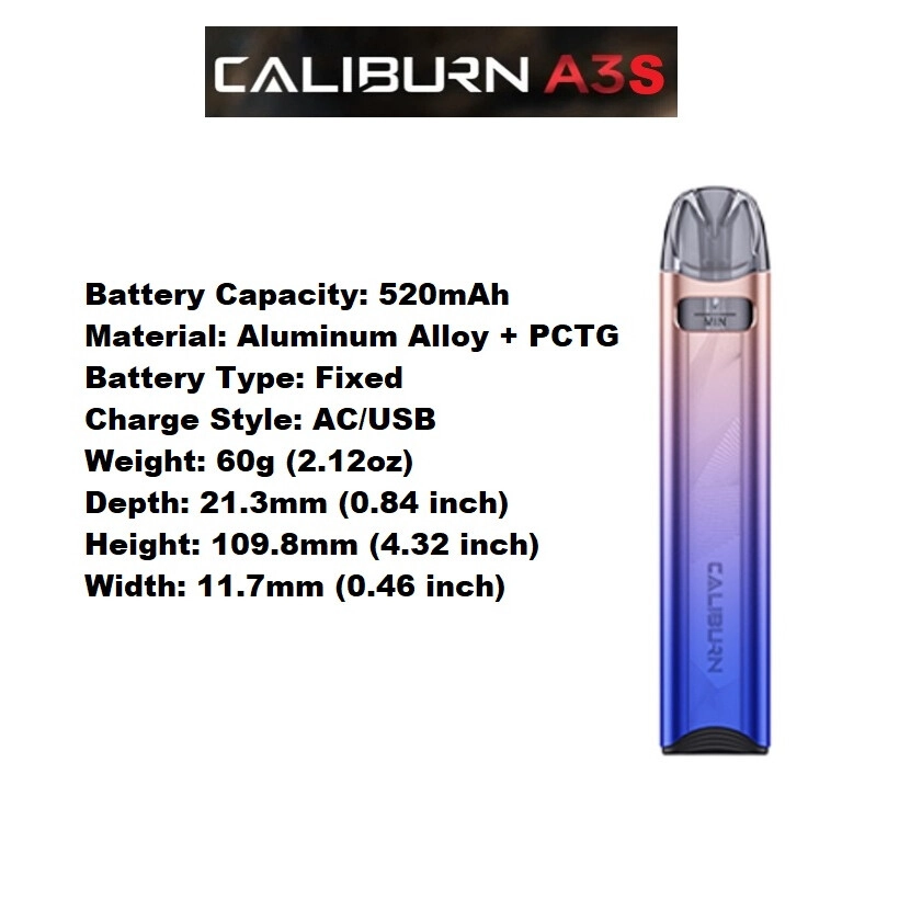 Uwell Caliburn A3S Kit - Image 3