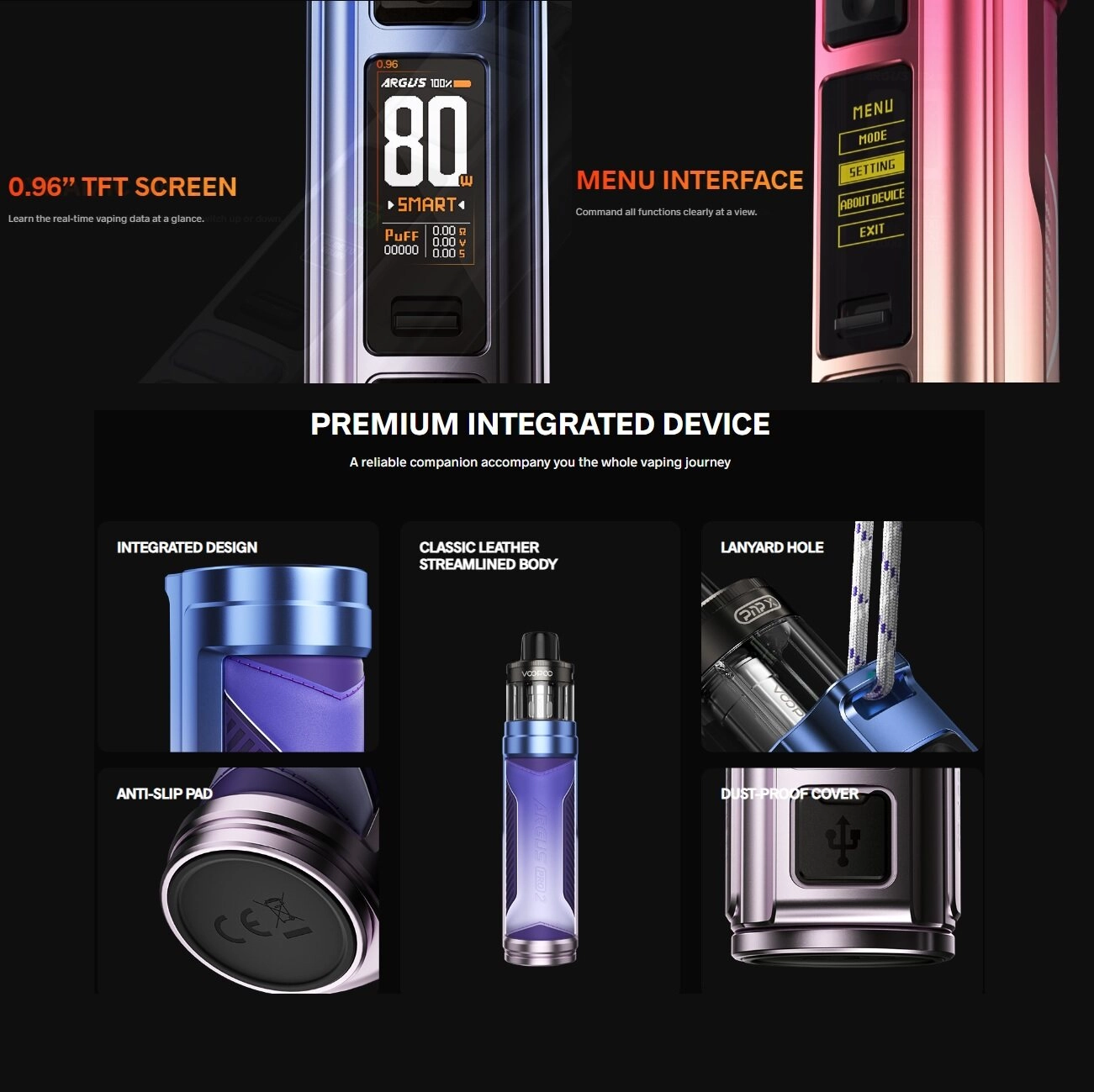 VOOPOO Argus Pro 2 Kit - Image 5