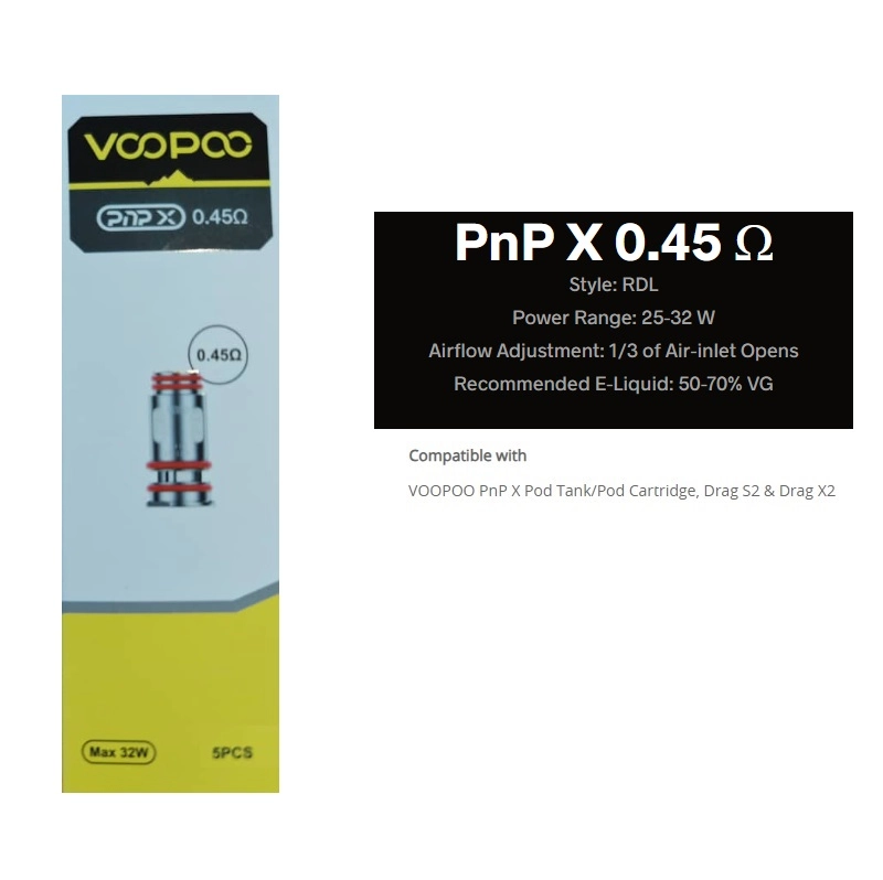 VOOPOO PnP X Coil (PnP X Platform) Replacement Coils - Image 3