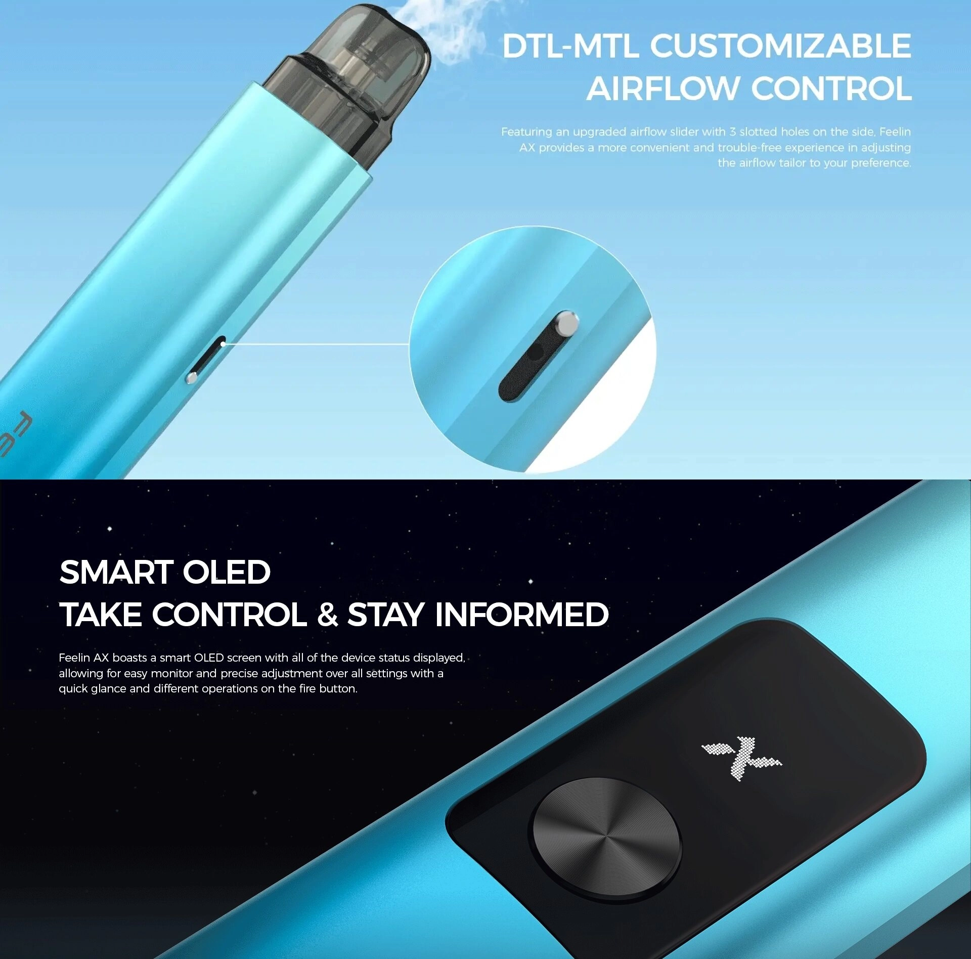 Nevoks Feelin AX Pod Kit 30W 1500mAh - Image 5