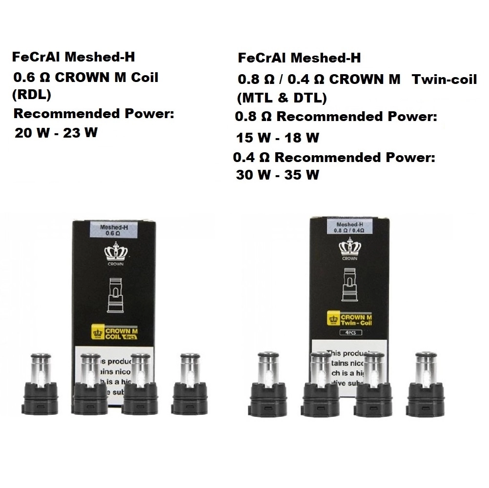 Uwell Crown M Replacement Coils