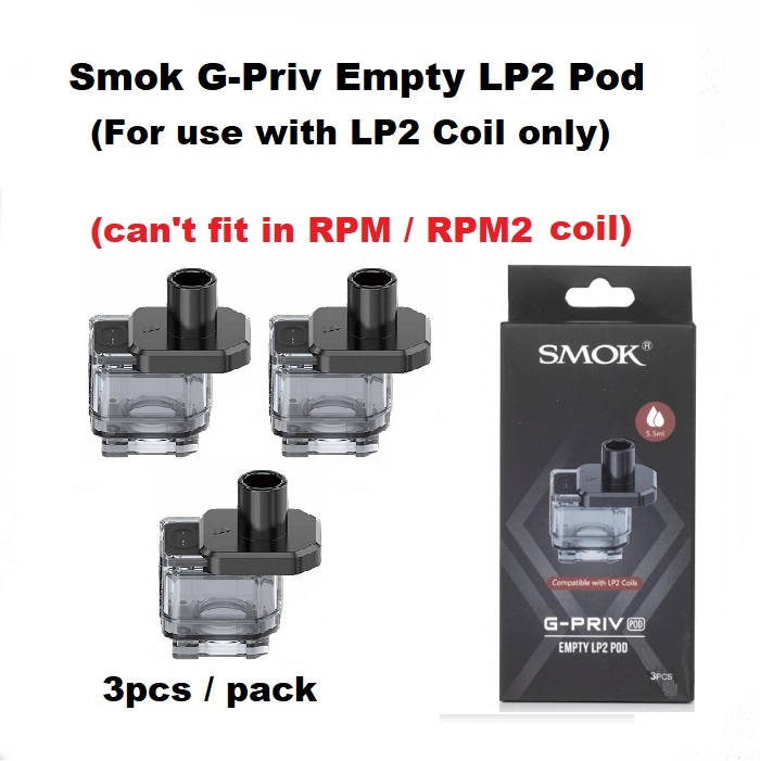 SMOK G-PRIV Empty RPM2 / LP2 Pod - Image 2