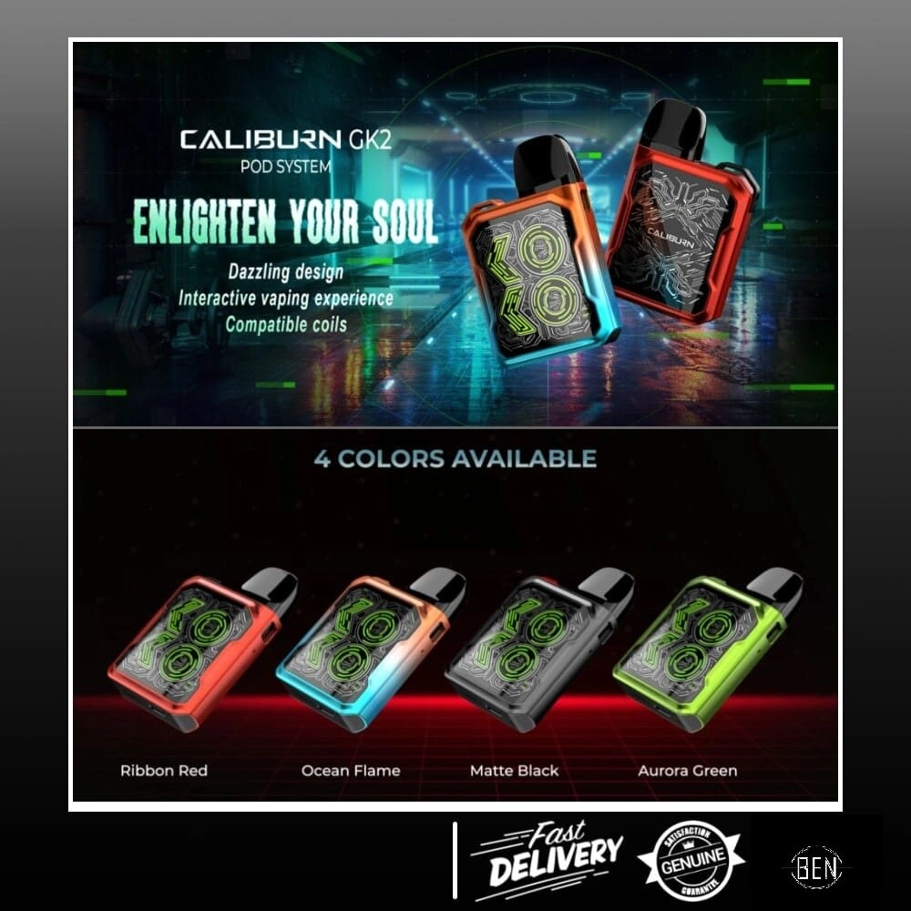 Uwell Caliburn GK2 Pod Kit - Image 3