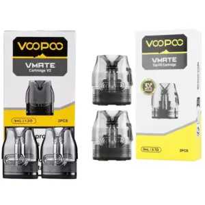 Voopoo Vmate 0.7ohm Top Fill Cartridge / 1.2ohm V2 Cartridge
