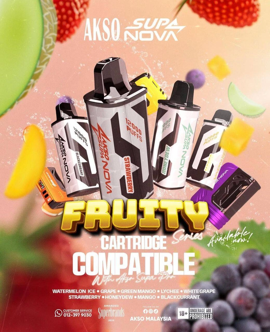 AKSO Supa Nova Ice Series & AKSO Nua Pod